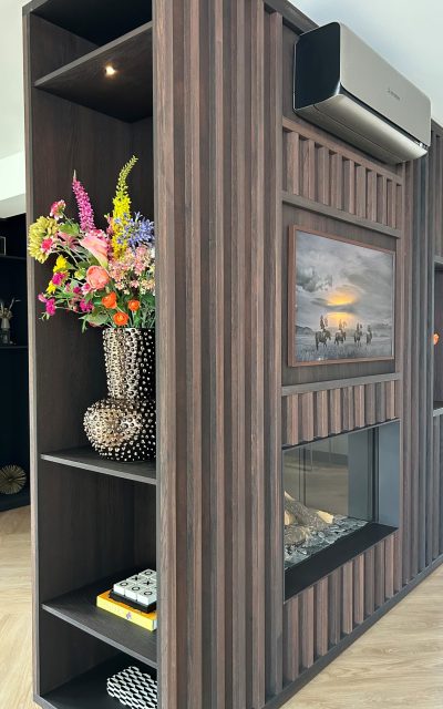 Openhaard kast